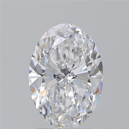 2.02 carat D-SI1 Natūralus Oval Deimantas (1)