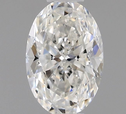 0.6 carat G-VS1 Natūralus Oval Deimantas (1)