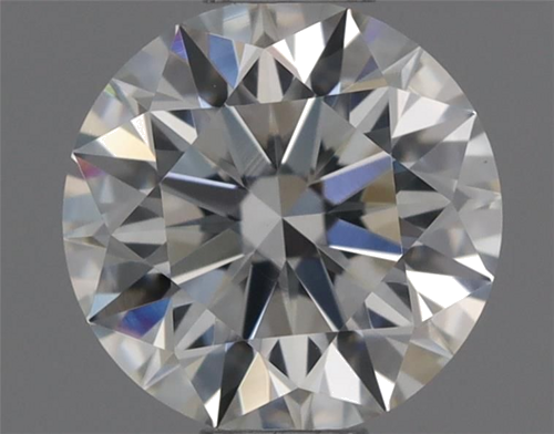 0.43 carat H-VVS2 Excellent cut Natūralus Round Deimantas (1)