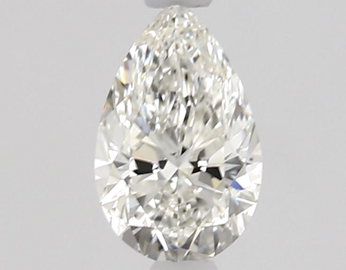 0.6 carat H-VS2 Natūralus Pear Deimantas (1)