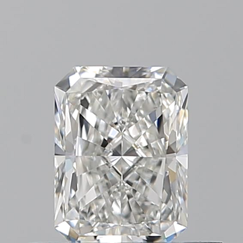 0.51 carat H-VVS2 Natūralus Radiant Deimantas (1)