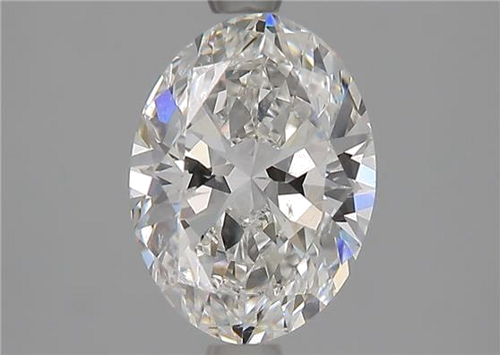 1.51 carat F-SI1 Natūralus Oval Deimantas (1)