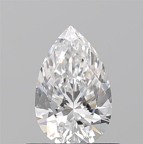 0.52 carat E-VS2 Natūralus Pear Deimantas (1)