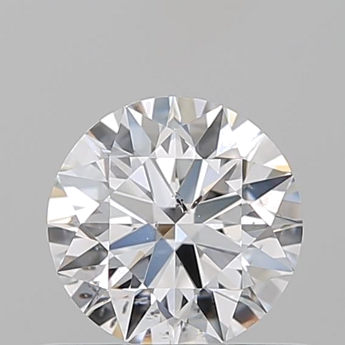 0.59 carat D-SI2 Excellent cut Natūralus Round Deimantas (1)