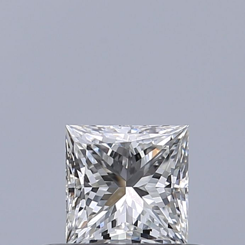 0.37 carat F-VVS1 Natūralus Princess Deimantas (1)