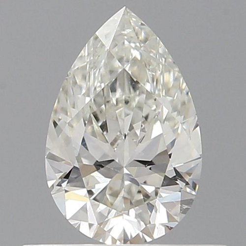 0.52 carat I-SI1 Natūralus Pear Deimantas (1)