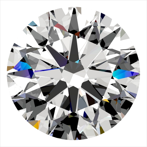 0.31 carat D-VVS1 Excellent cut Natūralus Round Deimantas (1)