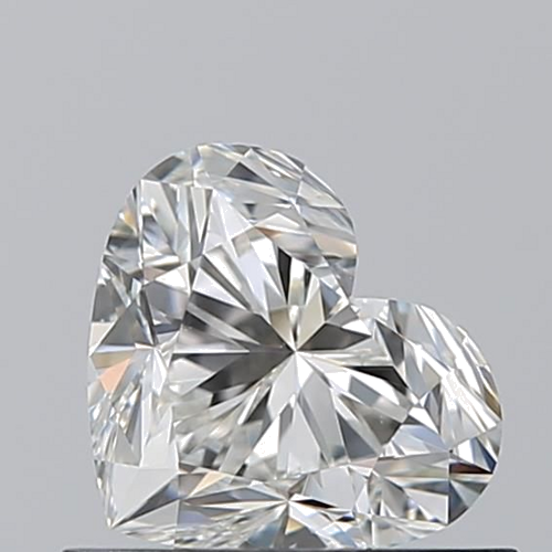 0.7 carat I-VS1 Natūralus Heart Deimantas (1)