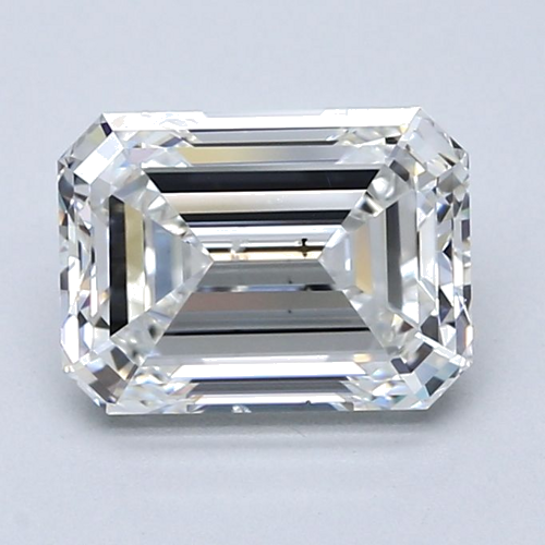 2.5 carat F-SI2 Natūralus Emerald Deimantas (1)