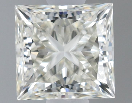 0.51 carat K-VVS1 Natūralus Princess Deimantas (1)