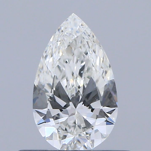 0.4 carat H-VS2 Natūralus Pear Deimantas (1)