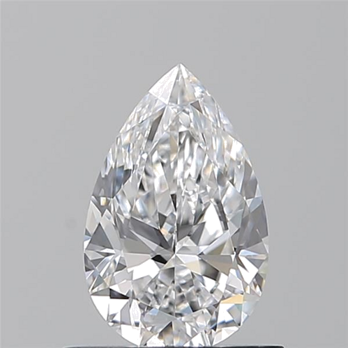 0.7 carat D-VS1 Natūralus Pear Deimantas (1)
