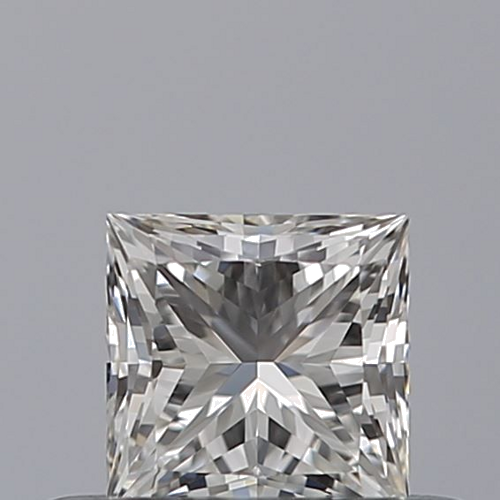 0.37 carat F-VVS1 Natūralus Princess Deimantas (1)