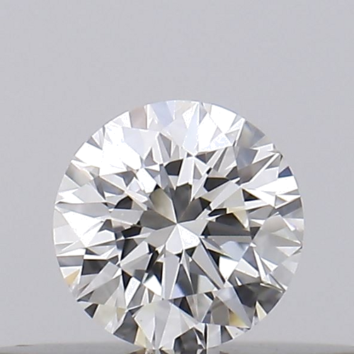 0.17 carat F-VVS1 Excellent cut Natūralus Round Deimantas (1)