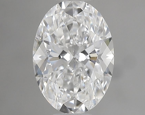 0.53 carat E-SI1 Natūralus Oval Deimantas (1)