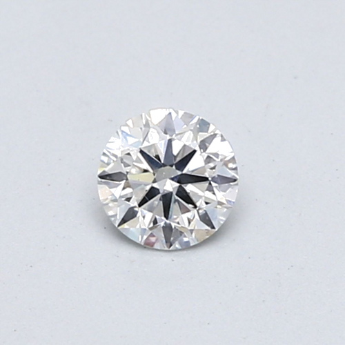 0.33 carat E-SI1 Very Good cut Natūralus Round Deimantas (1)