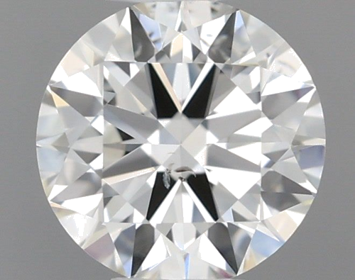 0.45 carat I-SI1 Excellent cut Natūralus Round Deimantas (1)