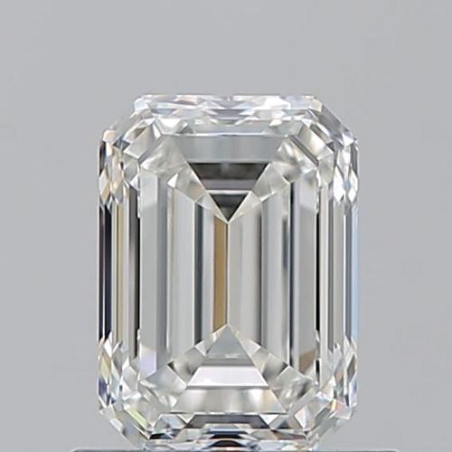 1.02 carat H-VVS1 Natūralus Emerald Deimantas (1)