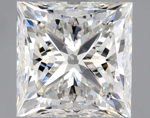 2.01 carat H-VVS1 Natūralus Princess Deimantas (1)