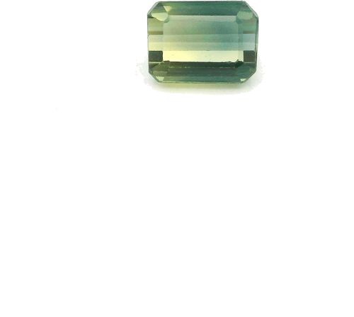 0.66 carat BLUE STEP cut Octagonal Safyras (1)