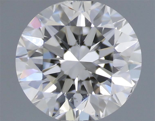 0.5 carat I-VS2 GD cut Natūralus Round Deimantas (1)