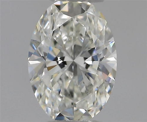 0.4 carat H-VS2 Natūralus Oval Deimantas (1)