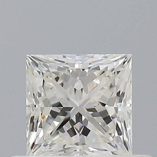 0.5 carat I-VS2 Natūralus Princess Deimantas (1)