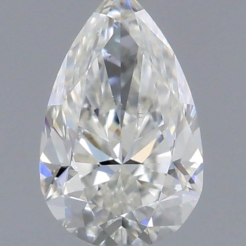 0.3 carat H-SI1 Natūralus Pear Deimantas (1)