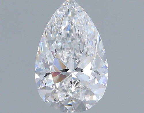 0.52 carat D-VS1 Natūralus Pear Deimantas (1)