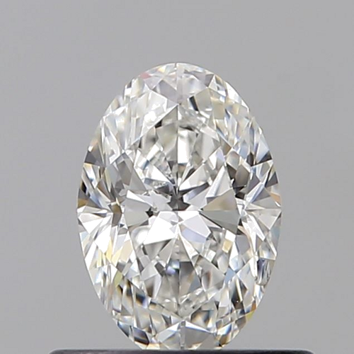 0.5 carat F-VS1 Natūralus Oval Deimantas (1)