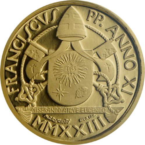 3 g Baptism Sacrament 2023 Vatican 10 Euro Gold Coin (3)