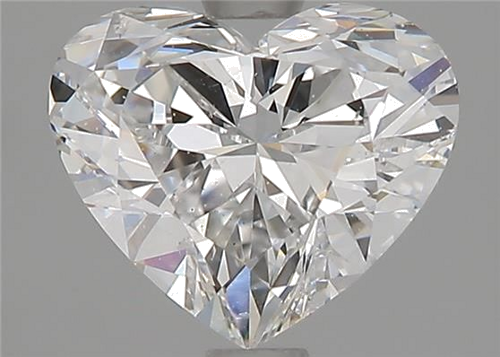 1.5 carat D-VS2 Natūralus Heart Deimantas (1)