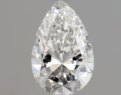 0.5 carat F-SI1 Natūralus Pear Deimantas (1)