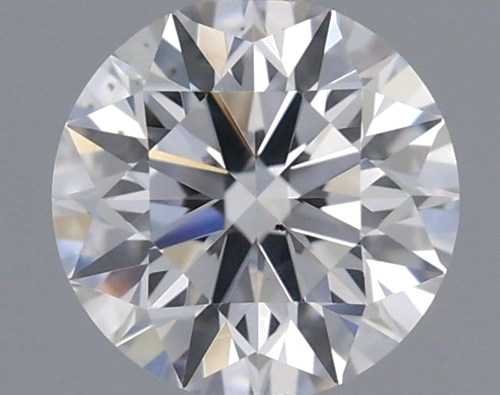 0.63 carat F-SI1 Excellent cut Natūralus Round Deimantas (1)