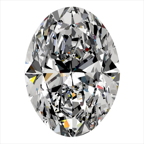 0.31 carat E-VVS1 Natūralus Oval Deimantas (1)