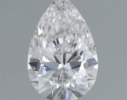 0.3 carat E-VS2 Natūralus Pear Deimantas (1)
