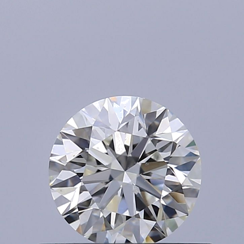0.5 carat I-SI1 Excellent cut Natūralus Round Deimantas (1)
