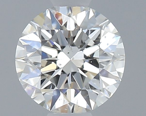 0.32 carat F-SI2 Excellent cut Natūralus Round Deimantas (1)