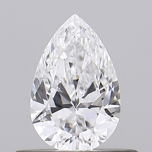 0.43 carat D-VVS2 Natūralus Pear Deimantas (1)