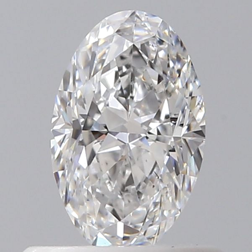0.53 carat D-SI1 Natūralus Oval Deimantas (1)