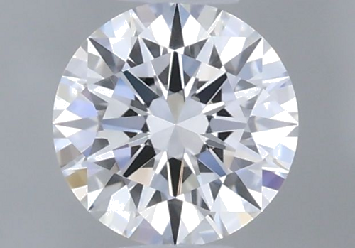 0.26 carat F-IF Excellent cut Natūralus Round Deimantas (1)