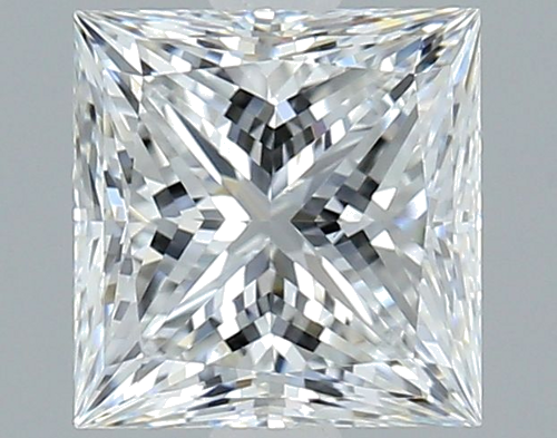 1.7 carat F-VS1 Natūralus Princess Deimantas (1)