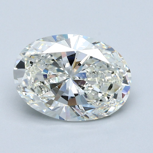 3.63 carat J-VS1 Natūralus Oval Deimantas (1)