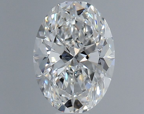 0.5 carat F-VS2 Natūralus Oval Deimantas (1)