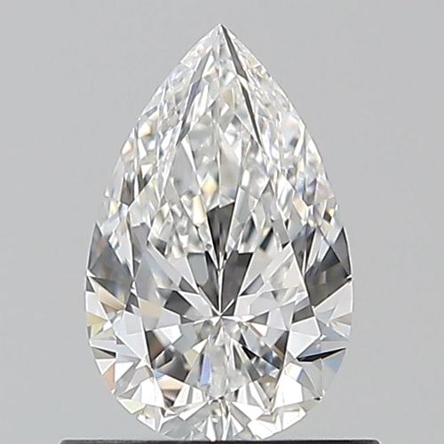 0.71 carat E-VVS1 Natūralus Pear Deimantas (1)