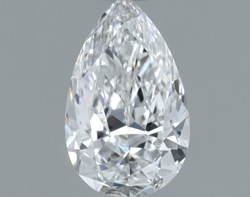 0.5 carat E-VS2 Natūralus Pear Deimantas (1)