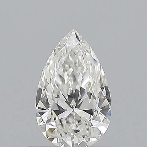 0.56 carat H-VS1 Natūralus Pear Deimantas (1)