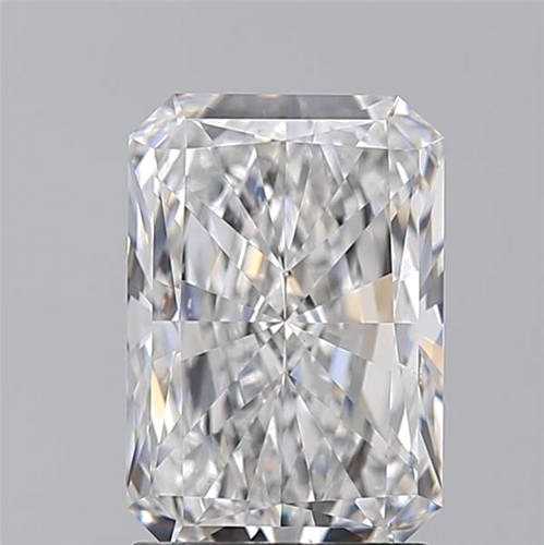2.01 carat D-VS2 Natūralus Radiant Deimantas (1)