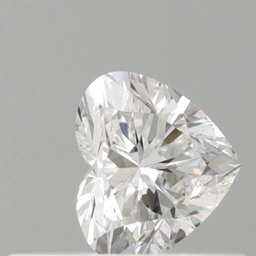 0.31 carat D-VVS1 Natūralus Heart Deimantas (1)