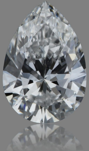 0.24 carat D-SI1 Natūralus Pear Deimantas (1)